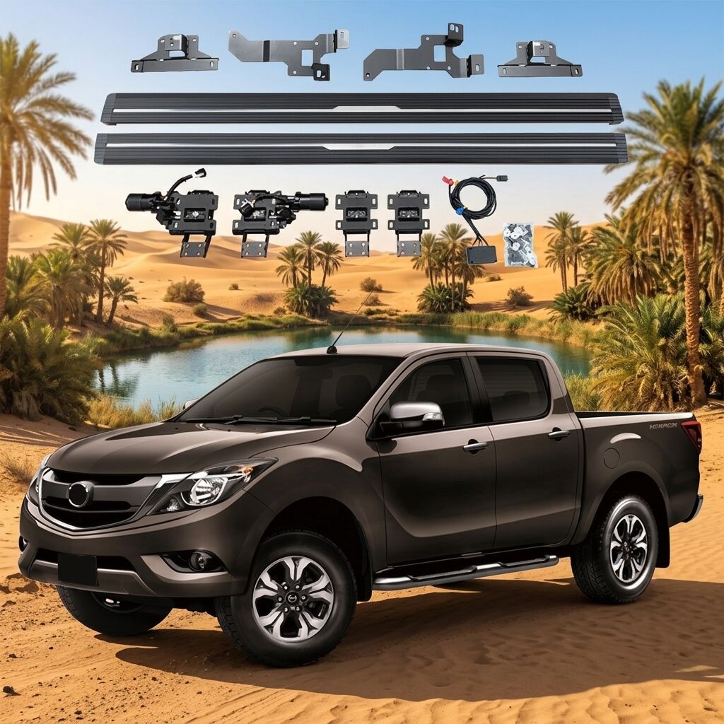 Factory Outlet Hot Sale Auto Parts Electric Side Steps Running Board for MAZDA BT50 Powered Step