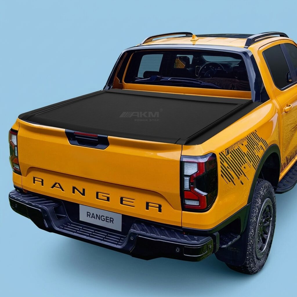 Factory Retractable Aluminum Canopy for Pickup Truck Electric Hard Tonneau Cover for Ford Ranger T9 Truck Bed Cover Power