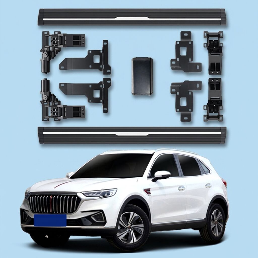 Wholesale Special Design Aluminum Car Body Accessories SUV Running Board Door Thresholds for HONGQI HS5