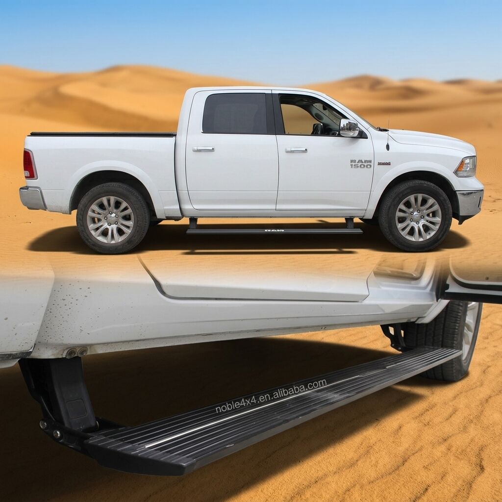 High Quality Aluminum Alloy 4X4 Pickup Truck Power Run Board Side Step for Dodge RAM 1500 CREW CAB