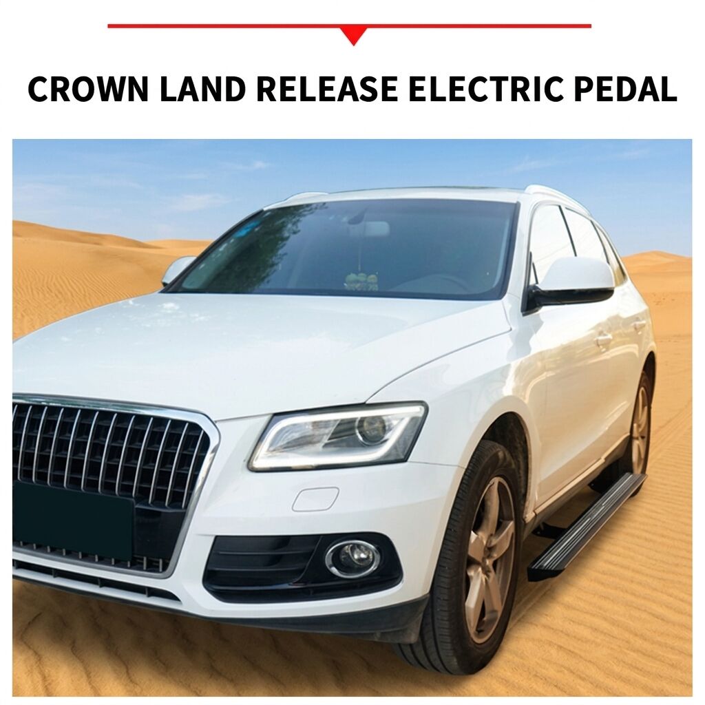 OTHER EXTERIOR ACCESSORY for Audi Q5 Q5L Color Lamp Electric Side Steps Electric Pedal of LED Lamp Powered Steps