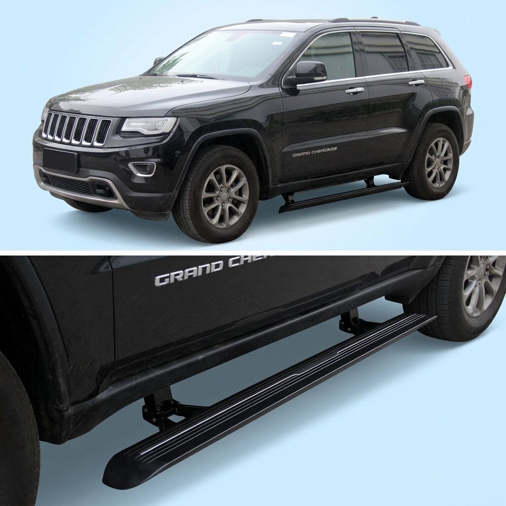 Exterior Accessories Parts Car Door Led Threshold Electric Side Step for Jeep GRAND CHEROKEE Running Board