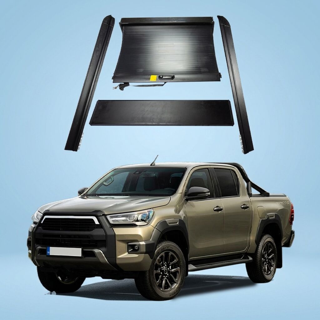 Hot Sale Truck Electric Truck Tonneau Cover Manual Roller Shutter Pickup Bed Cover for Toyota Hilux Revo