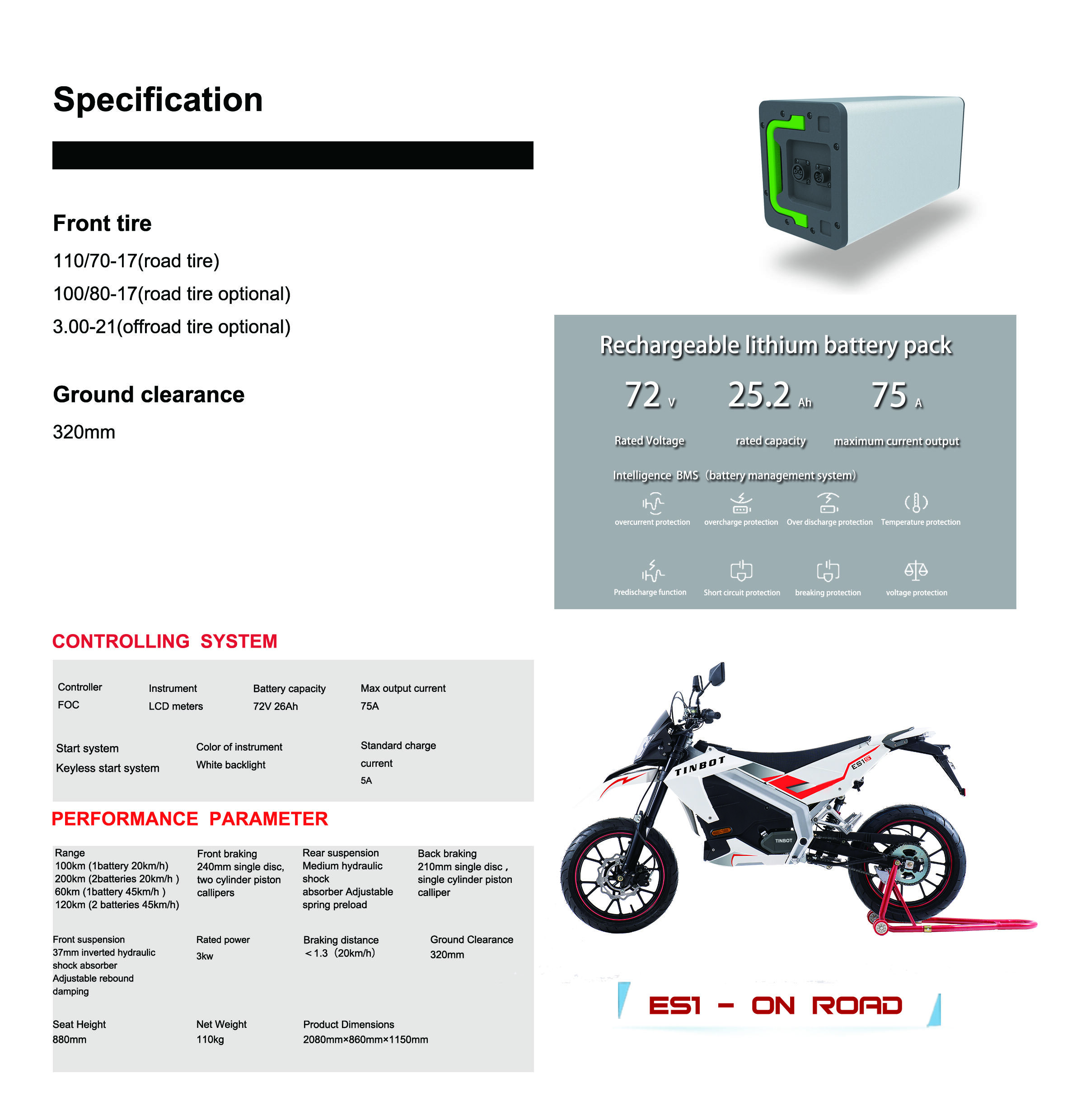 ES1 Kollter TINBOT ES1 Unique features electric Motorcycle Widely Used Motorcycle Electric Bike For Adults manufacture