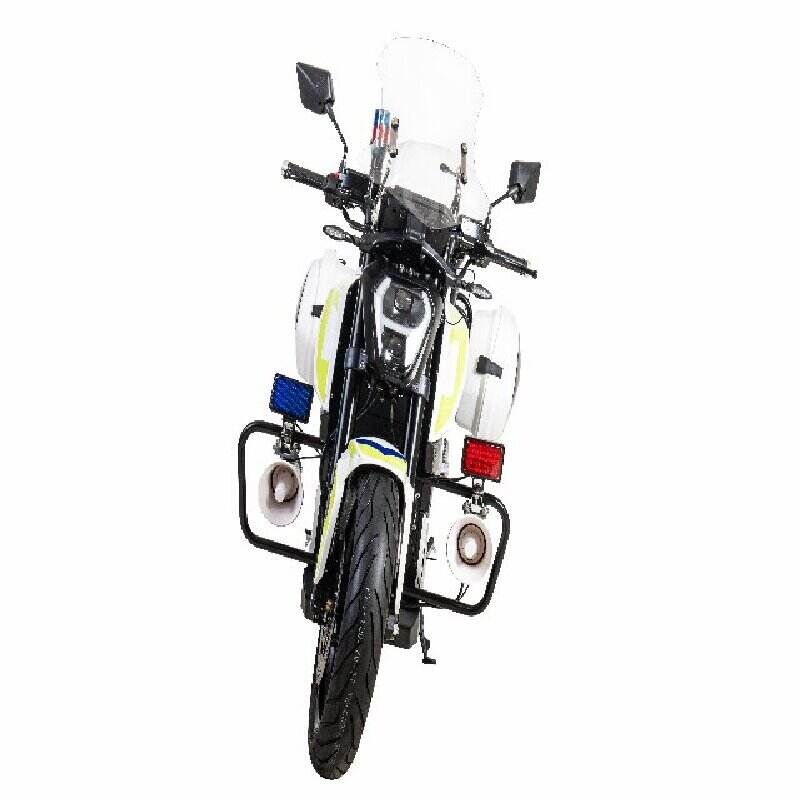 Durable Police Electric Motorcycle Enhancing Patrol Efficiency With Sustainable Mobility