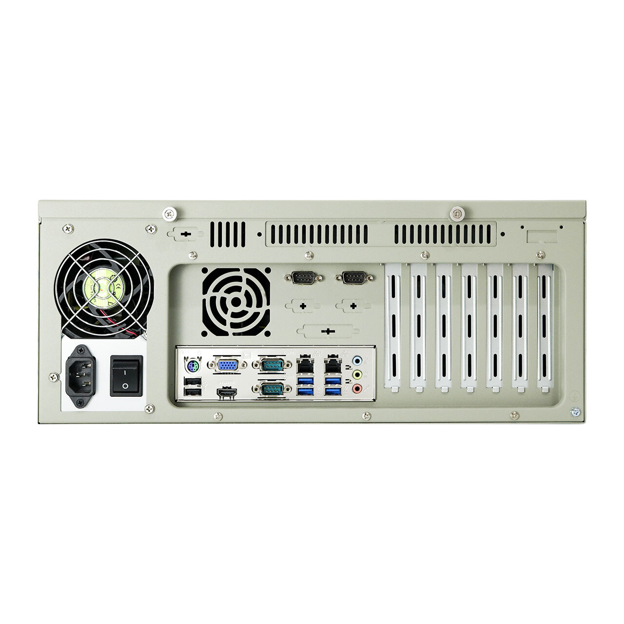 Machine Vision Inspection of Standard 4U 19 Inch Overhead Industrial Computer Industrial Computers