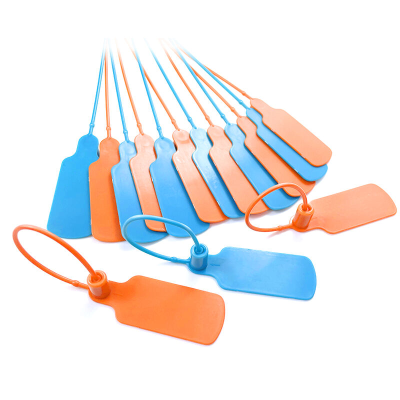 high security disposable 180mm self locking pull tight locking packaging plastic seal clothing t shirt tag seal-4