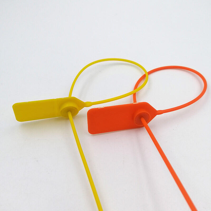  tamper evident plastic seal used for clothes security strip plastic seals-2