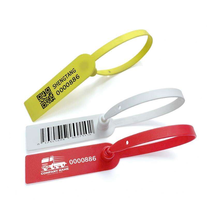 Factory Cheap Price Plastic Seal Tag Mold Tamper-proof Laser Printable Cloth T-shirt Plastic Sealing Lock Seal Tag