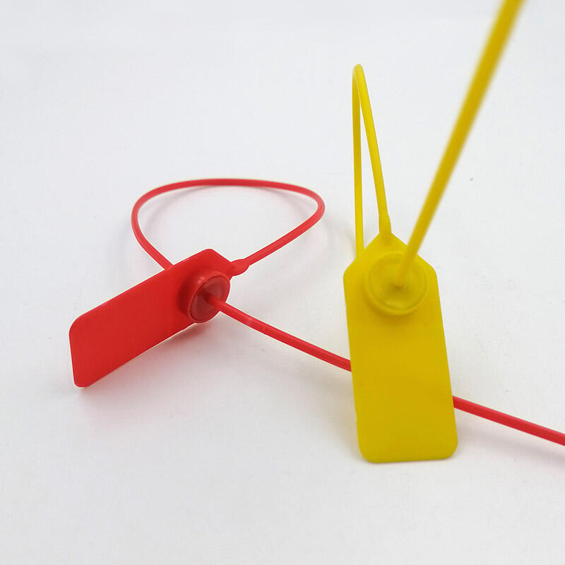  tamper evident plastic seal used for clothes security strip plastic seals-5