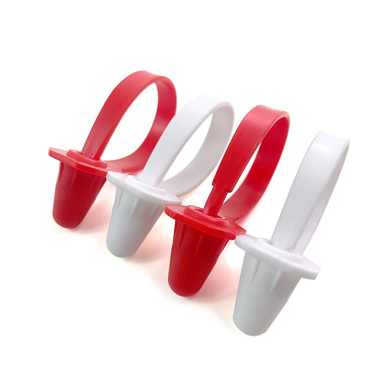 custom lock mini size polyester product string luxury embossed logo plastic seal hang tag with numbered barcode-5