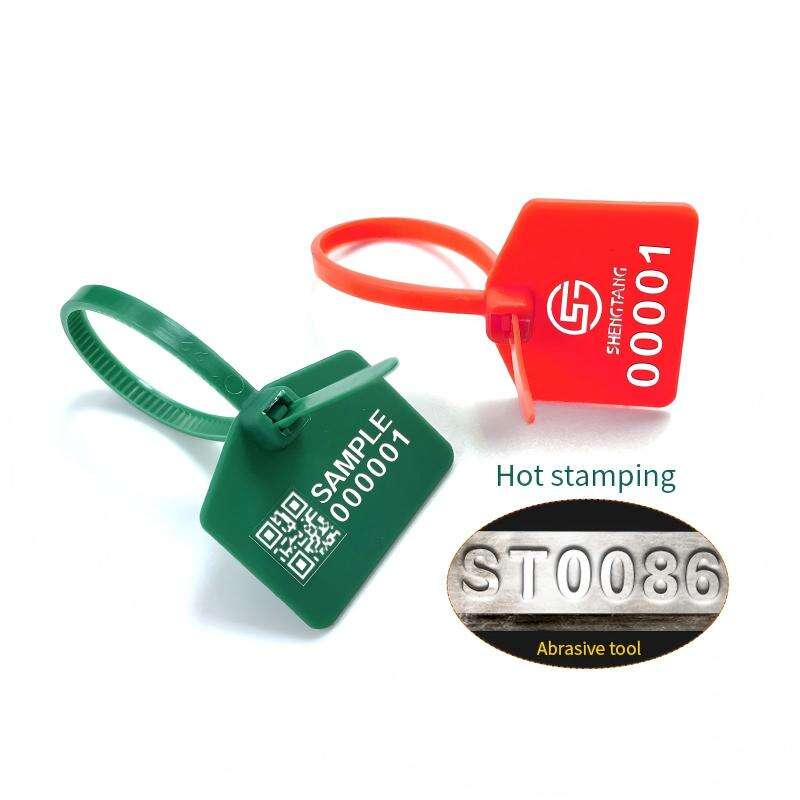 high quality self locking mini sizes tamper proof cable ties plastic wire tag with custom logo one time plastic seal-4