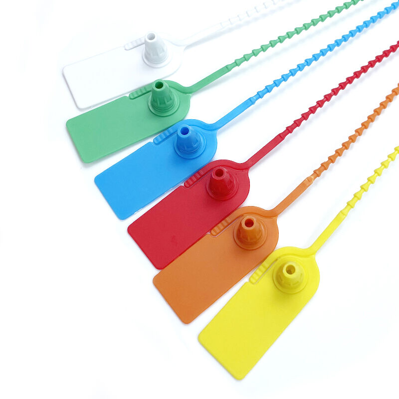 Plastic Seals Yellow Seal Tag Plastic Disposable Large Plastic Seal
