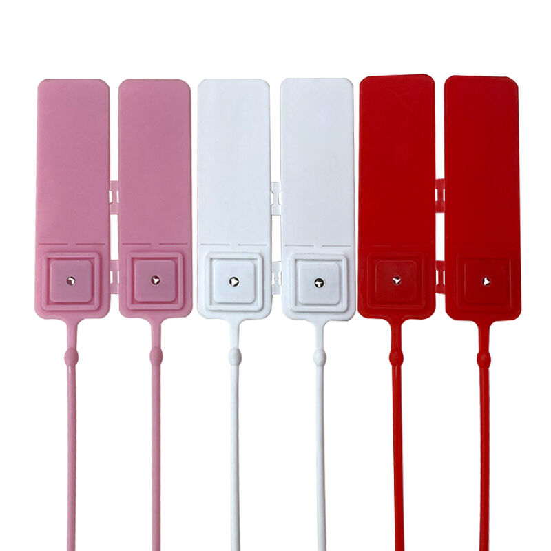 high security 28cm plastic seals with label tag cable lock metal insert plastic security seal mold manufacture-4