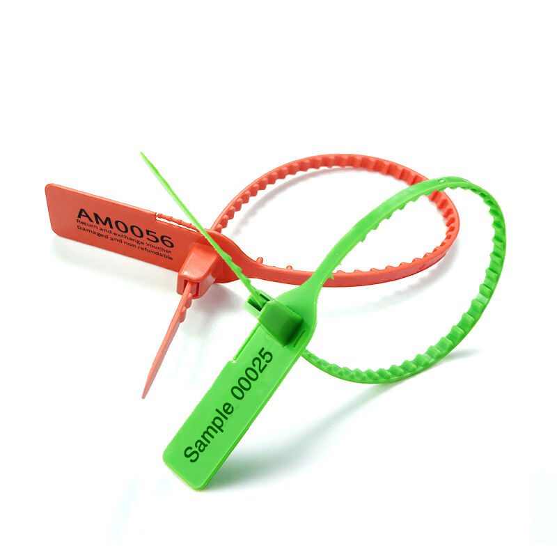 plastic seal for garment pull tight locking security plastic seal for fire extinguisher-2