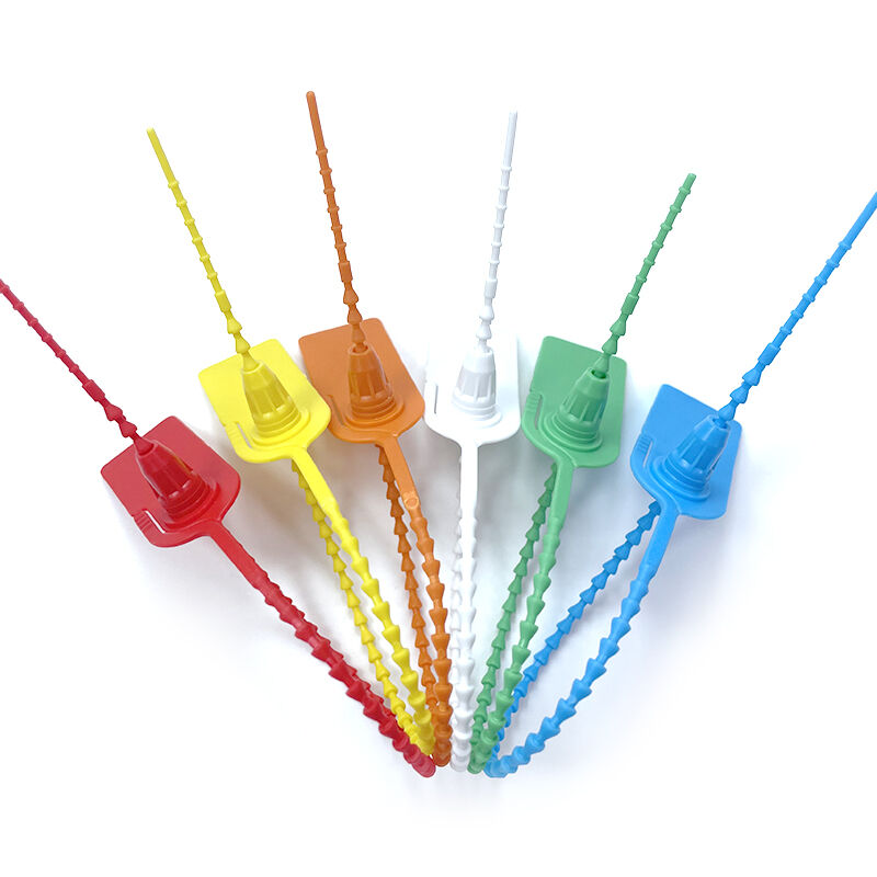 plastic seals yellow seal tag plastic disposable large plastic seal-3