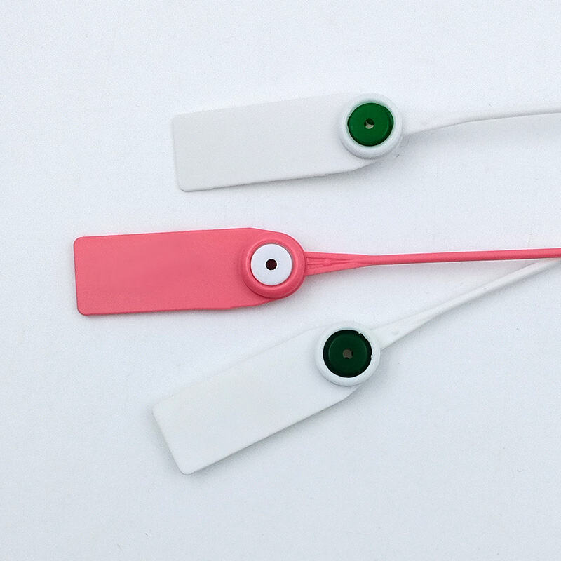 manufacturer custom plastic seal tag adjustable plastic logistic seal tamper lock plastic seal for clothing container-5