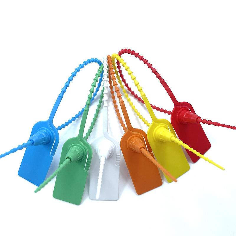 plastic seals yellow seal tag plastic disposable large plastic seal-2
