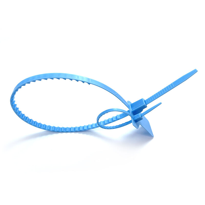  security plastic seal strip custom logo plastic seal pull tight tamper proof plastic seal-3