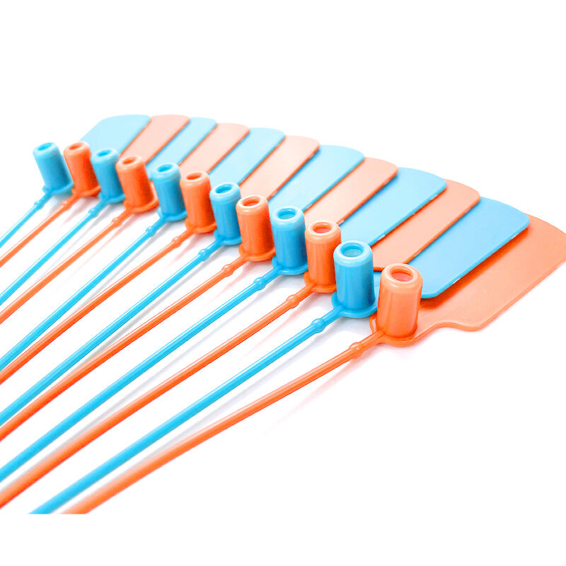 high security disposable 180mm self locking pull tight locking packaging plastic seal clothing t shirt tag seal-3