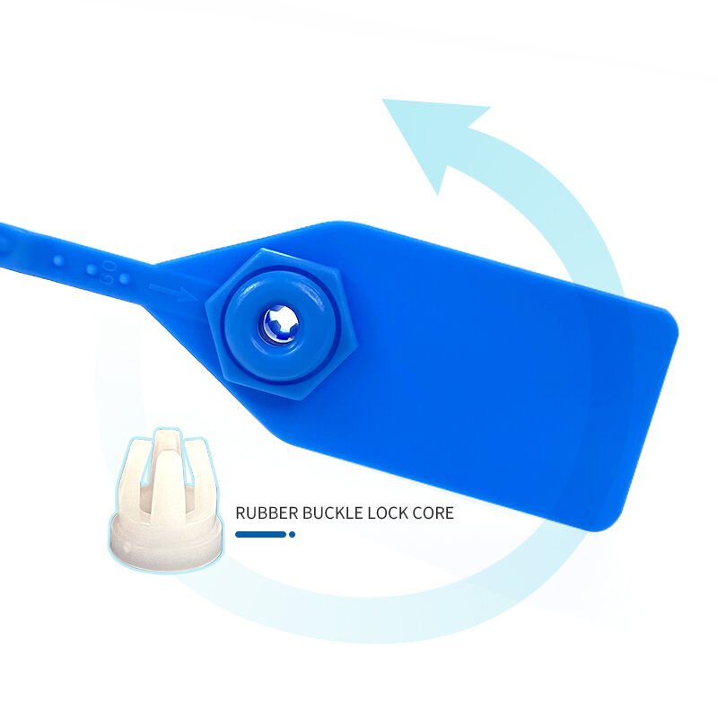 factory customized design plastic tag 390mm disposable tamper evident pull tight fire extinguisher plastic seal-4