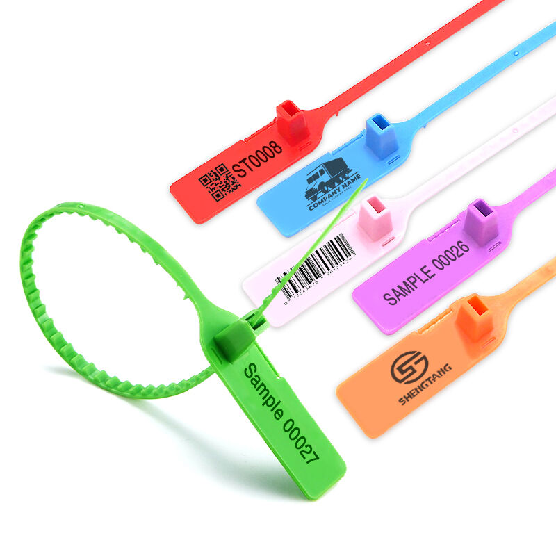 plastic seal for garment pull tight locking security plastic seal for fire extinguisher-5