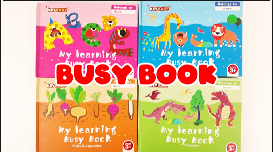 Hardcover Busy Book