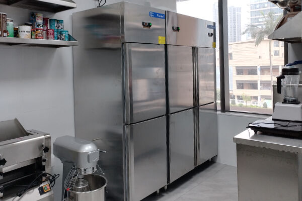 Furnotel reach in chiller in a small bakery