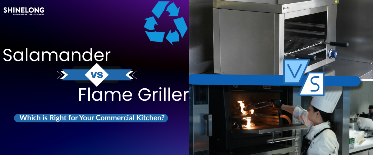 Salamander vs. Flame Griller: Which is Right for Your Commercial Kitchen?