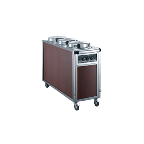 Carrello scaldapiatti