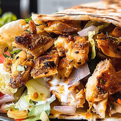 Turkey shawarma