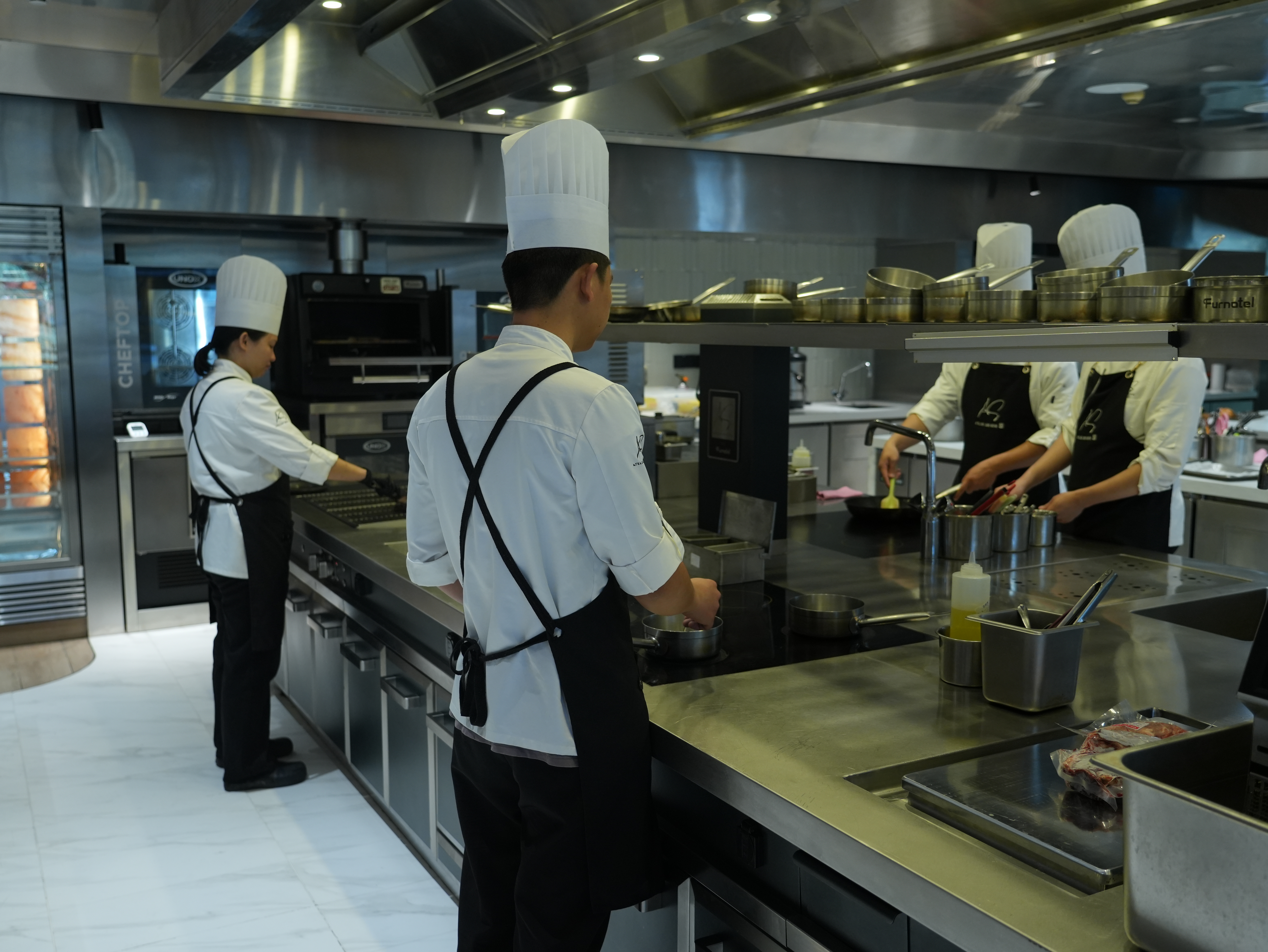 Transform Your Culinary Space with Our Hotel Open Kitchen Design