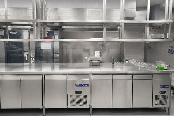 preparation area in aria hotel