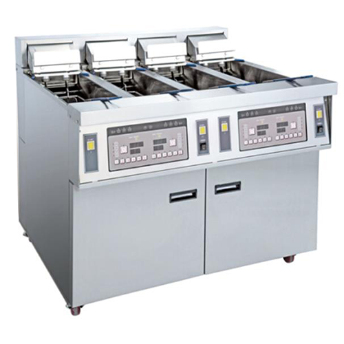 Frittatrice elettrica a 4 serbatoi e 4 cestini