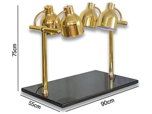 Ongeëvenaarde efficiëntie en veelzijdigheid van lampverwarmers voor voedsel