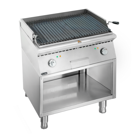 bếp nướng điện X Series 800 với tủ mở