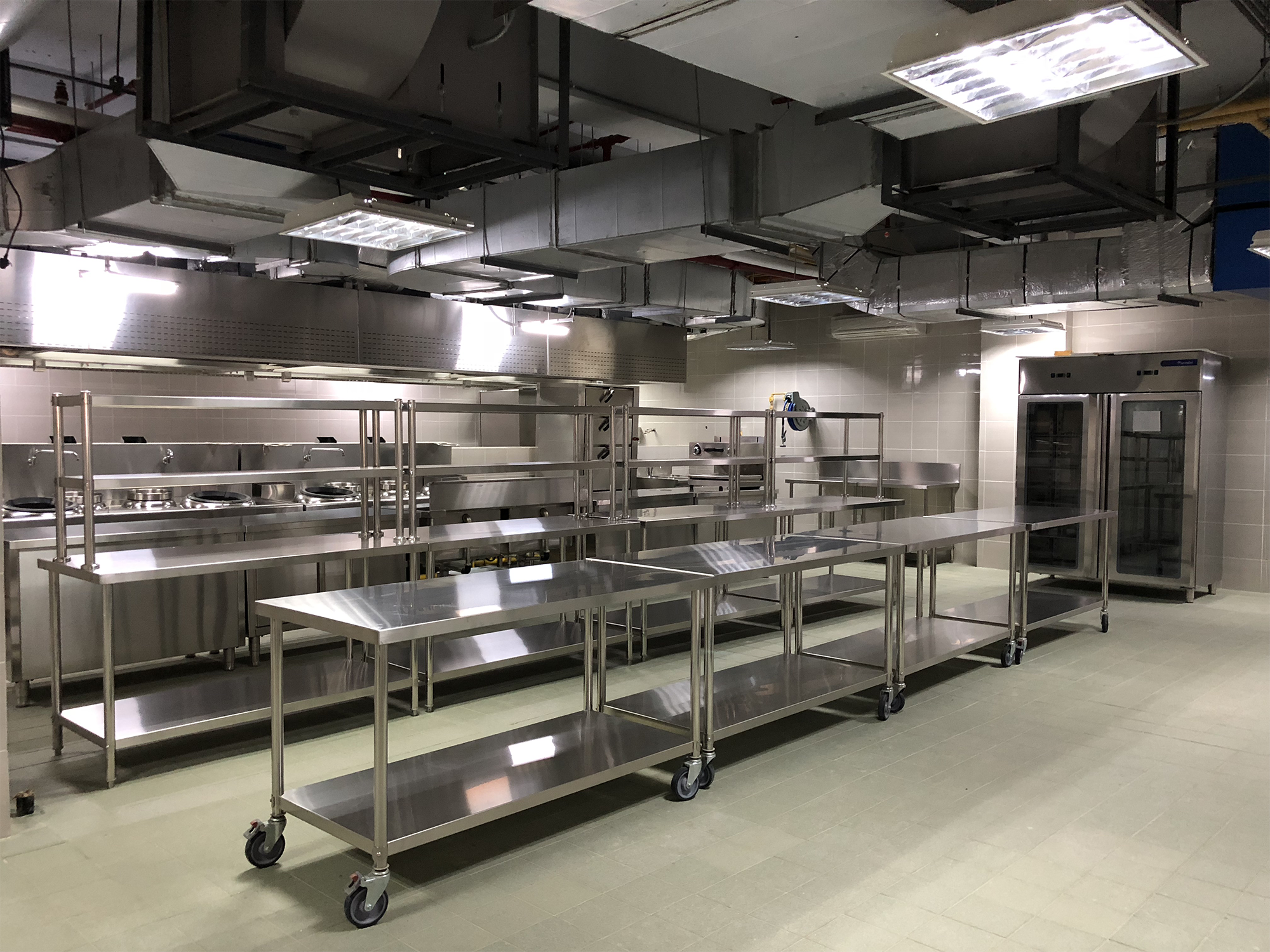 shinelong stainless steel kitchen furniture