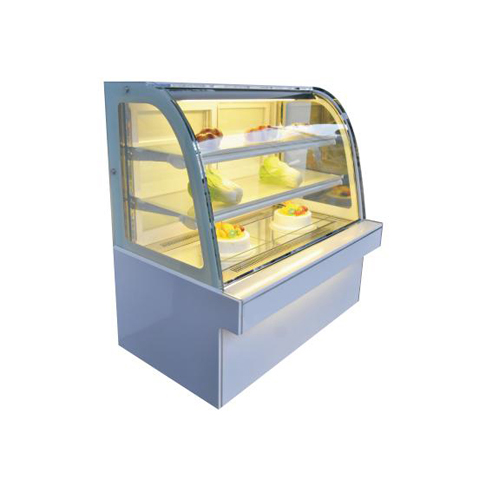 Curved Glass Deli Display Case