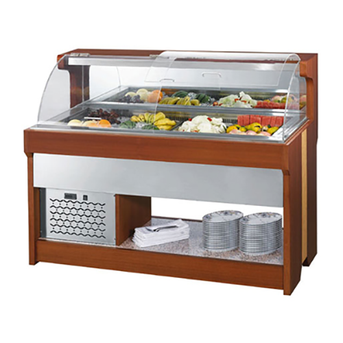 Bar per alimenti a forma di cappa