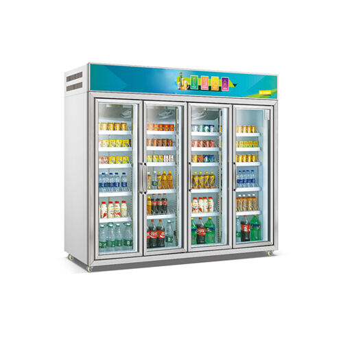 merchandiser Kipas Pendingin 4 Pintu