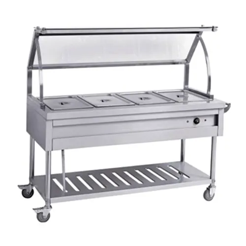 Welche Vorteile bietet eine modulare Buffet-Anordnung?
