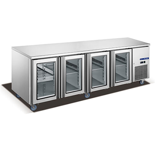 4 klaasukese ventilaatorkülitsus allaaluse külmutusseadme