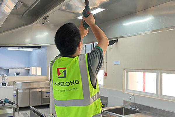SHINELONG kitchen installation in St. Jude Hospital - 副本.jpg