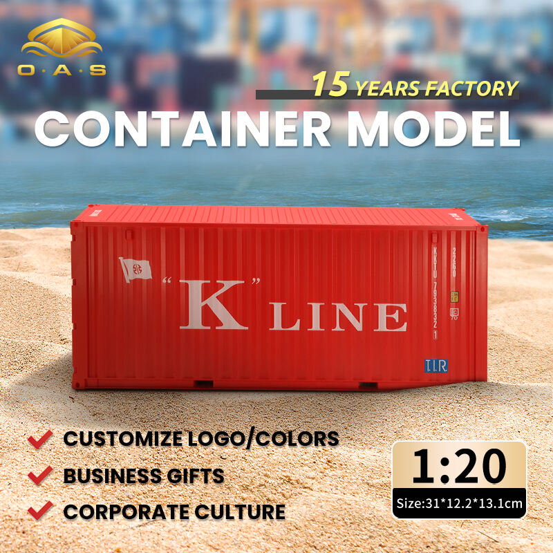 1:20Container model/Customize logo colors/K line