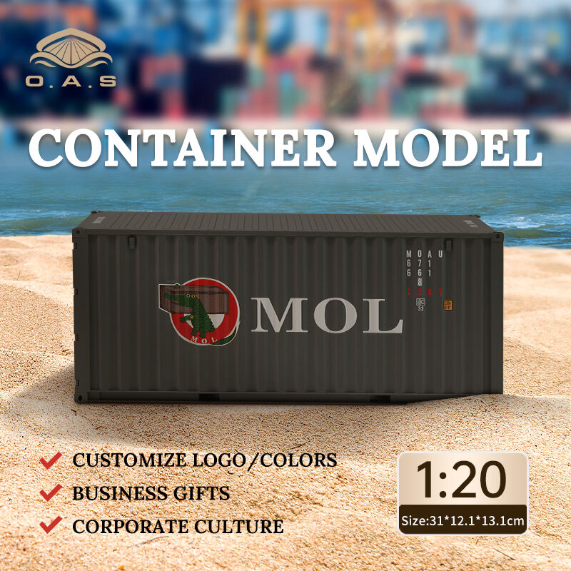 【L】1:20Container model/Customize logo colors/Mol