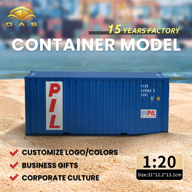 1:20Container model/Customize logo colors/Pil