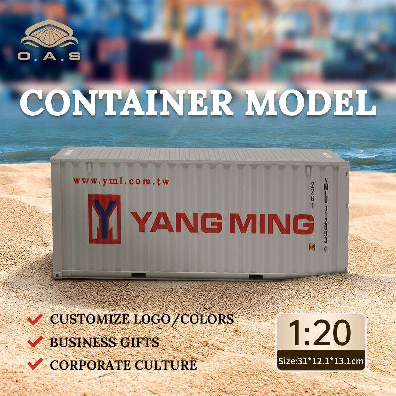 【L】1:20 Konttilikiisi/Mukautettu logo värit/Yang ming
