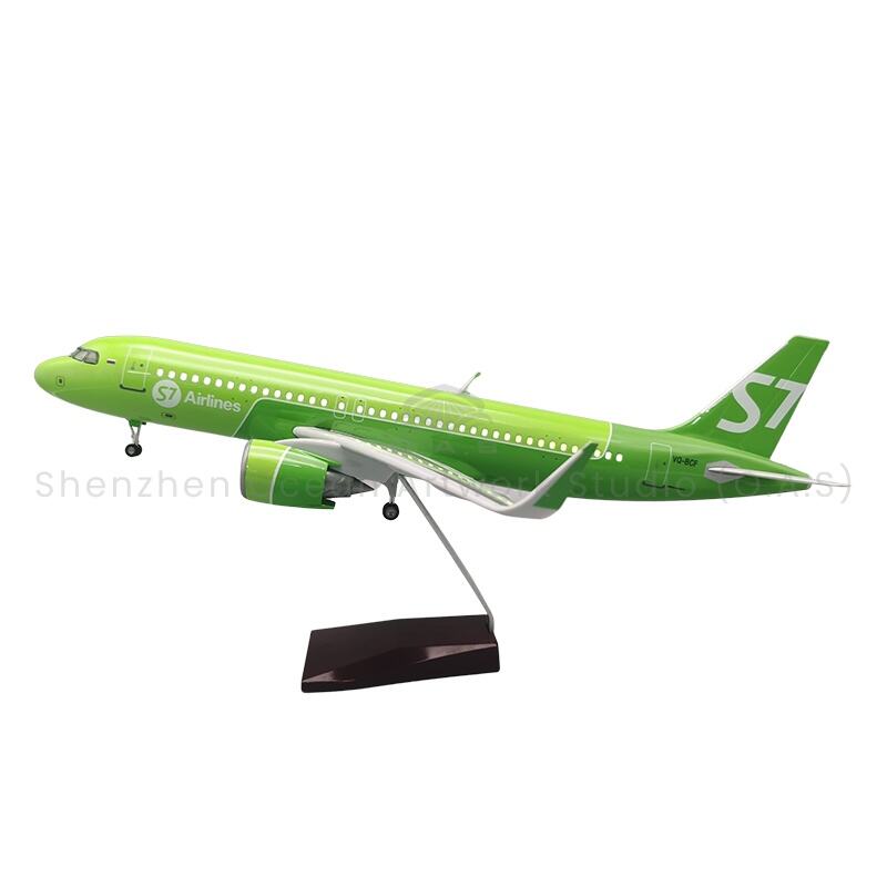 【L】Lennukimudel cadeauks 1:80 metallne skaalamudel lennukid Airbus A320 Sibiri Lennujaam 47cm Boeingi lennukimudelid