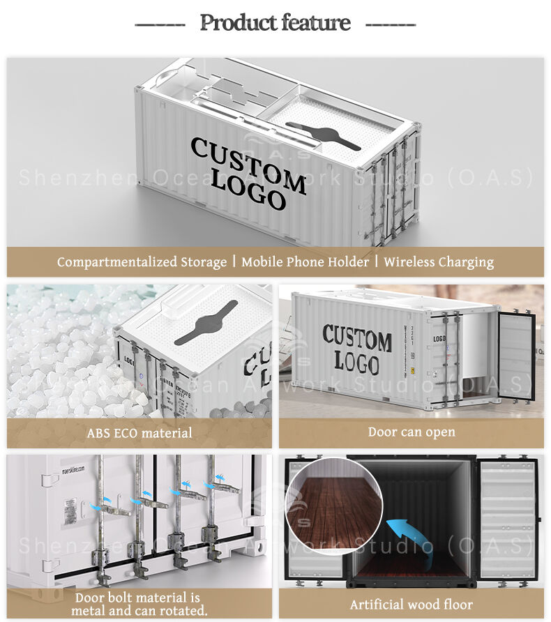 Shipping forwarder practitioners, still in trouble for gift selection? O.A.S model manufacturer's 20-foot MSC container model storage box is the best choice! 1:20 Carefully reproduced, highly restore the appearance of MSC container. Set storage function and brand display in one, support logo customization. Send this gift, unique and practical, easily deepen the customer's good impression of the enterprise, customize quickly! Amber@vesselmodel.com Tel: +86 18038048785