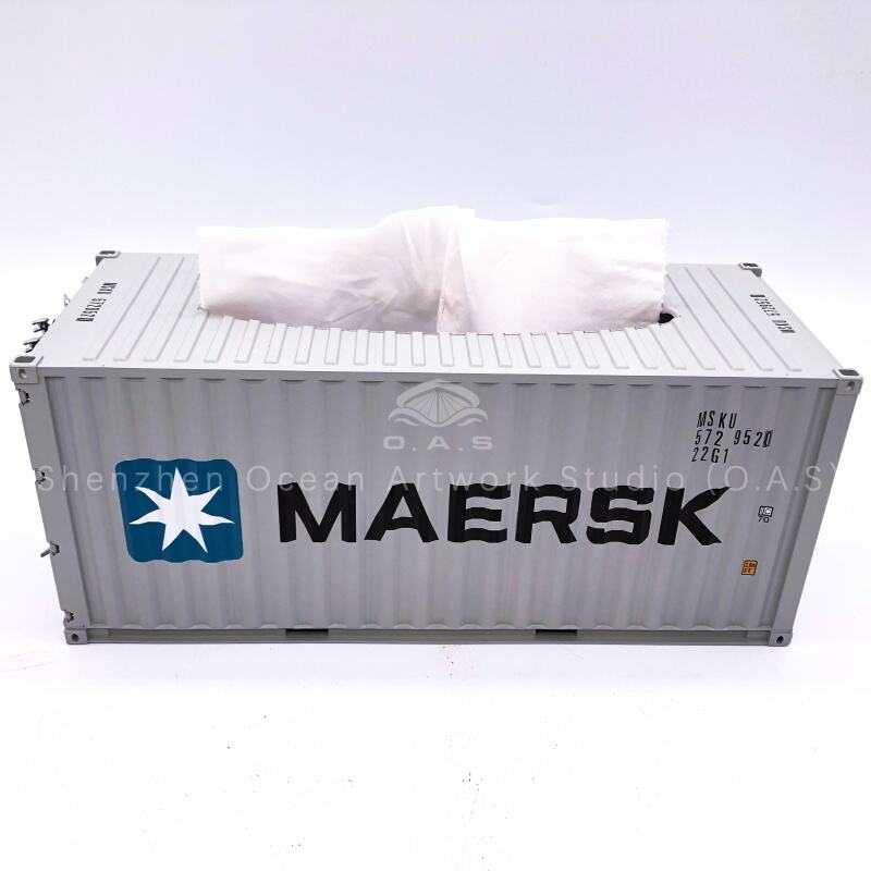 Container Model_1:20 20GP MARESK container model Tissue _O.A.S ship model factory